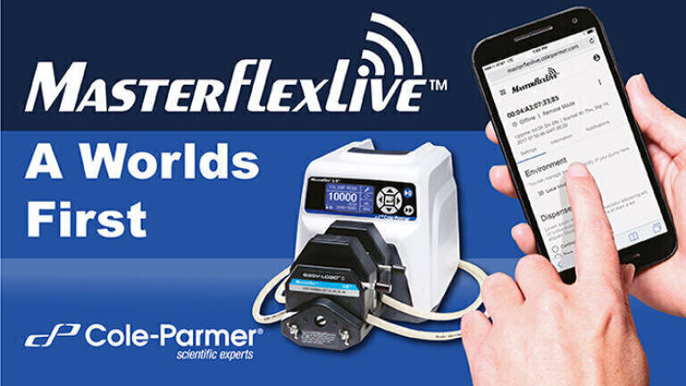 Worlds first remote connection to a Peristaltic Pump